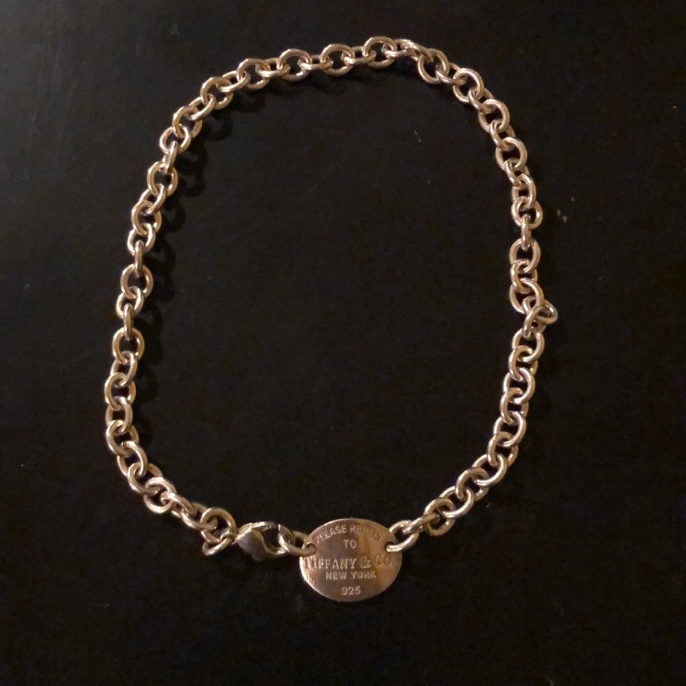 Beautiful Tiffany and Co. “Please Return” choker.